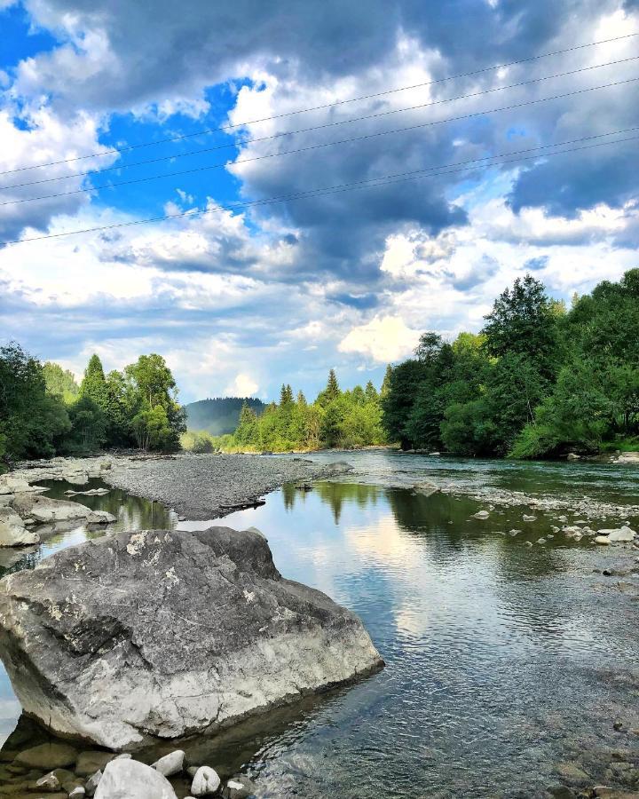 Вершина Карпат Hotel Krasnik Bagian luar foto
